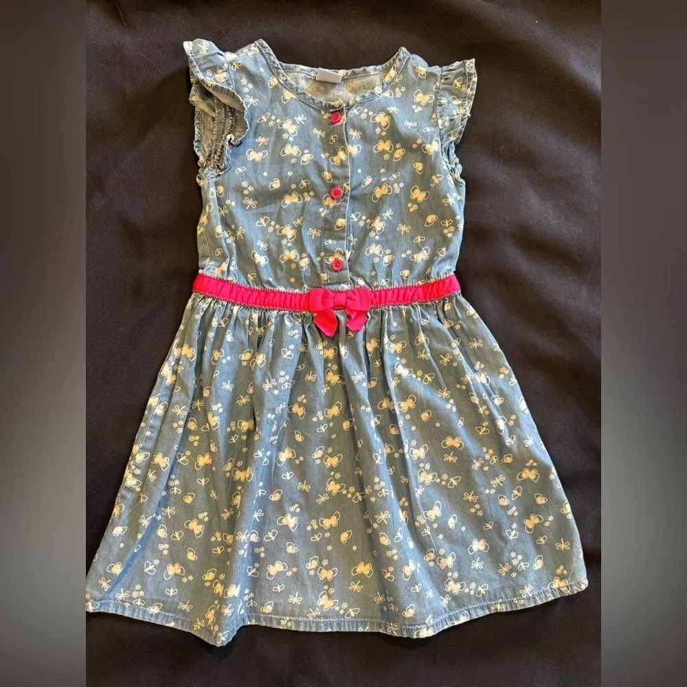 Gymboree Red and Blue Casual Sundress